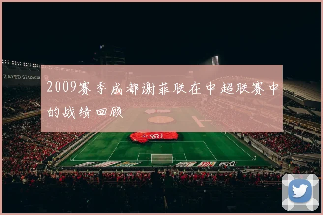 2009赛季成都谢菲联在中超联赛中的战绩回顾